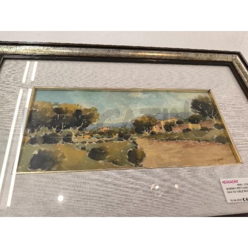 QUADRO RETTANGOLARE CASA SU VIALE BOSCO | Mercatino dell'Usato Mestre 2