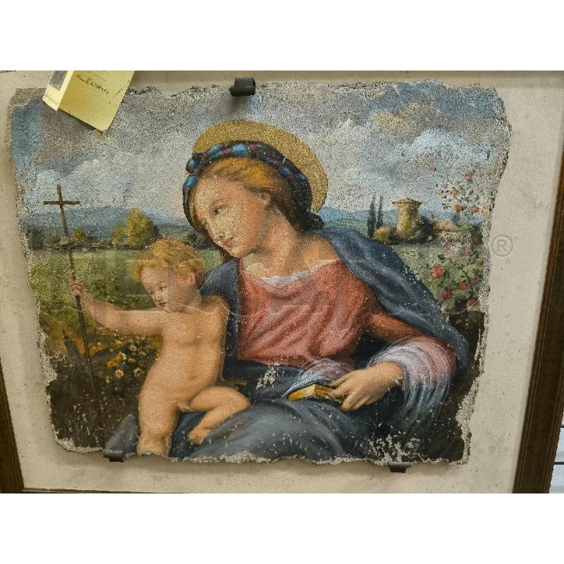 QUADRO RIP MADONNA CON BAMBINO  | Mercatino dell'Usato Mestre 5