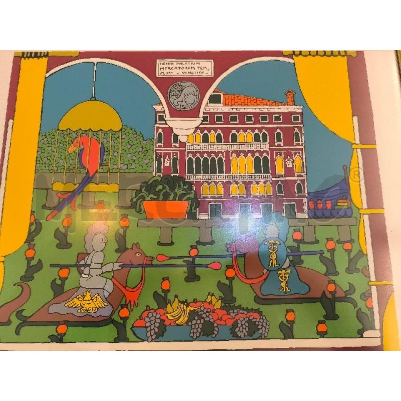 QUADRO SERIGRAFIA PALAZZO VENEZIA ATTRIBUITO AGOSTINO NANI MOCENIGO | Mercatino dell'Usato Mestre 5