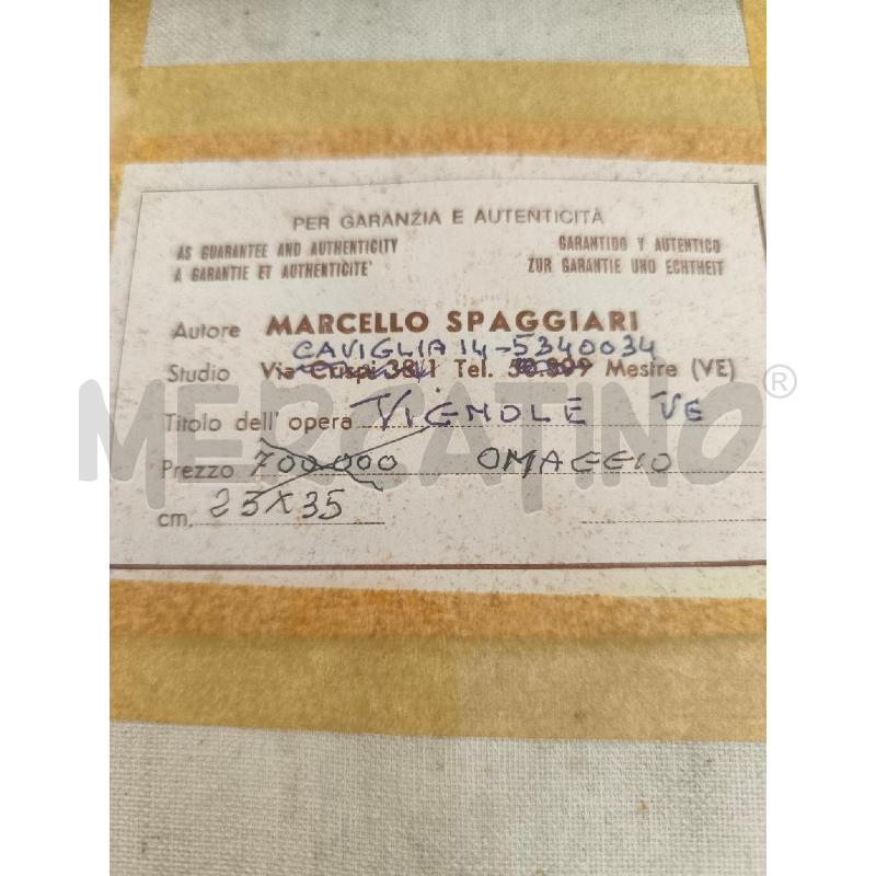 QUADRO SPAGGIARI CASE SU FIUME | Mercatino dell'Usato Mestre 4