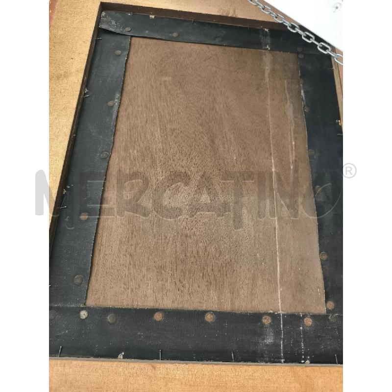 QUADRO SU TELA FINE 800 DONNA CON MANTELLO | Mercatino dell'Usato Mestre 5