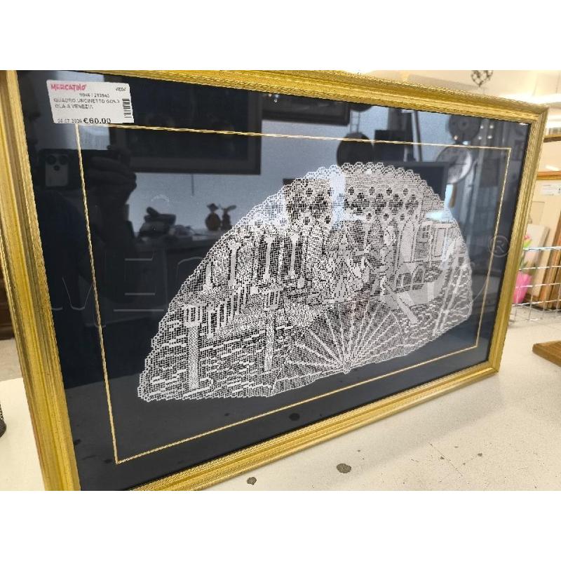 QUADRO UNCINETTO GONDOLA A VENEZIA | Mercatino dell'Usato Mestre 1