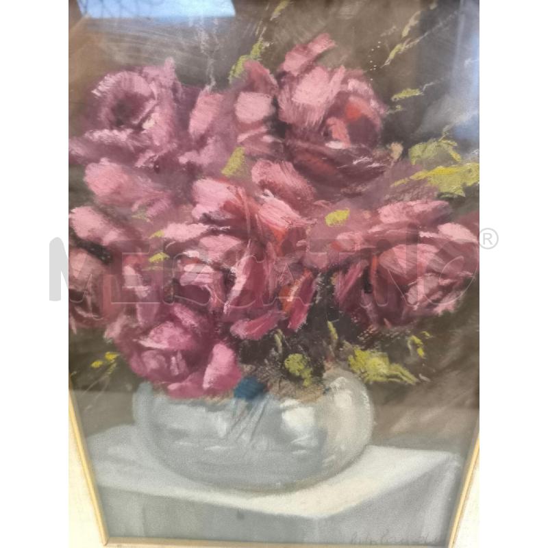 QUADRO VASO DI FOIORI VIOLA | Mercatino dell'Usato Mestre 3