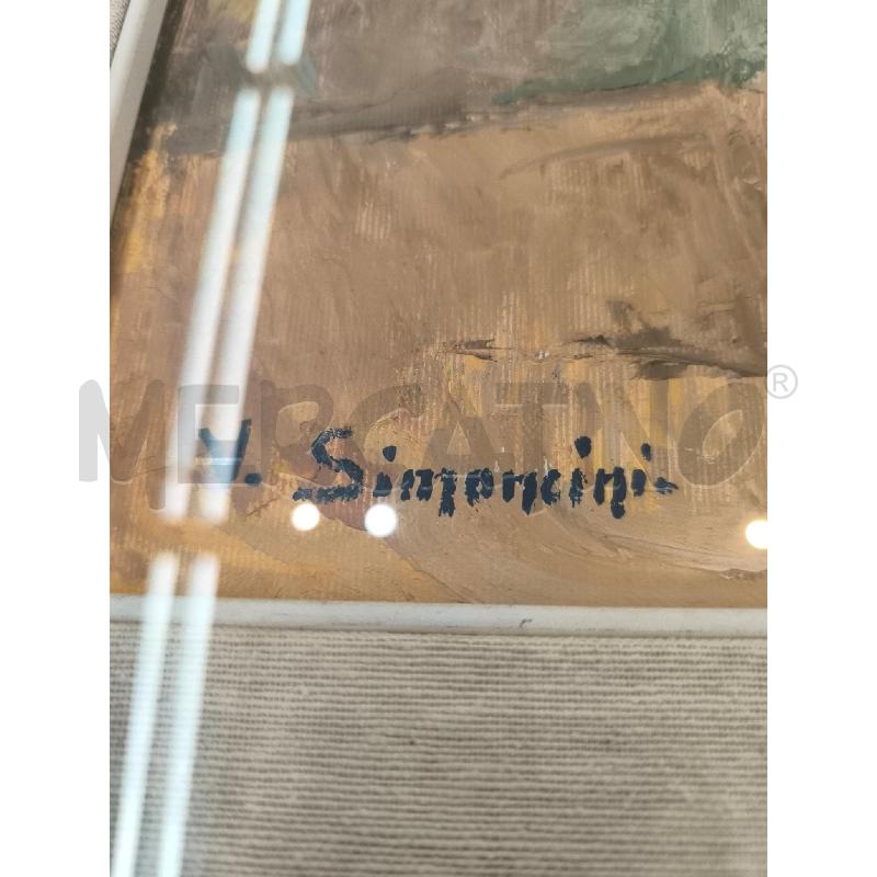 QUADRO VELIA SIMONCINI FIORI | Mercatino dell'Usato Mestre 3