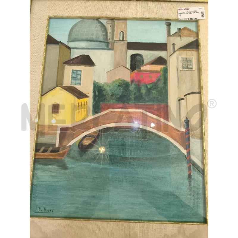 QUADRO VENEZIA DE BRAKE | Mercatino dell'Usato Mestre 2