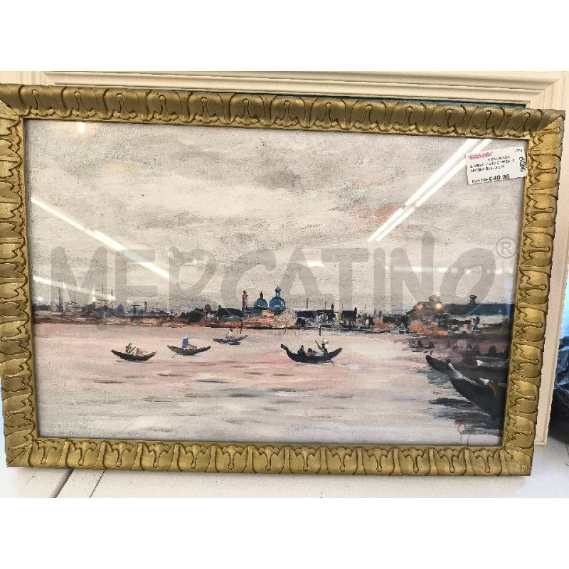 QUADRO VISTA CHIESA MADONNA DELLA SALUTE | Mercatino dell'Usato Mestre 1