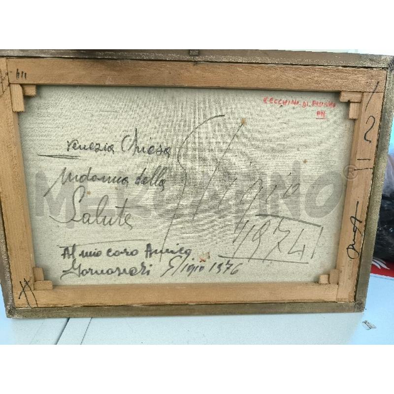 QUADRO VISTA CHIESA MADONNA DELLA SALUTE | Mercatino dell'Usato Mestre 5