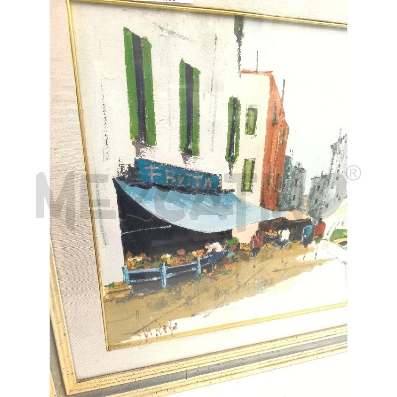 QUADRO VISTA RIO DI VENEZIA NEGOZIO FRUTTA | Mercatino dell'Usato Mestre 2