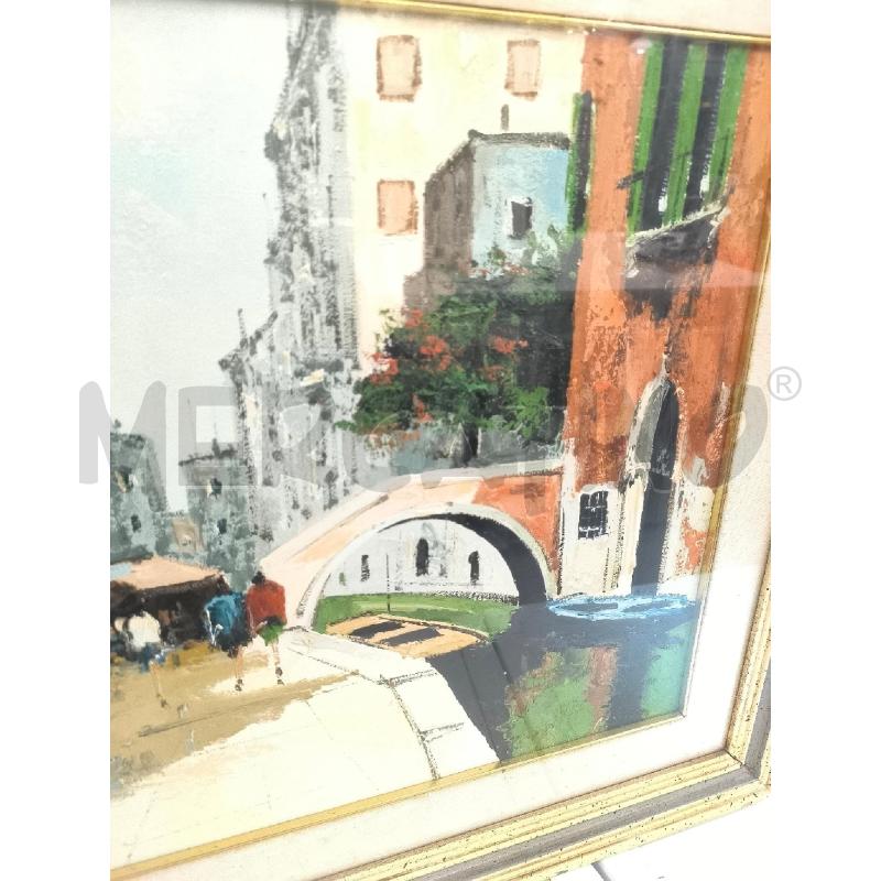 QUADRO VISTA RIO DI VENEZIA NEGOZIO FRUTTA | Mercatino dell'Usato Mestre 3
