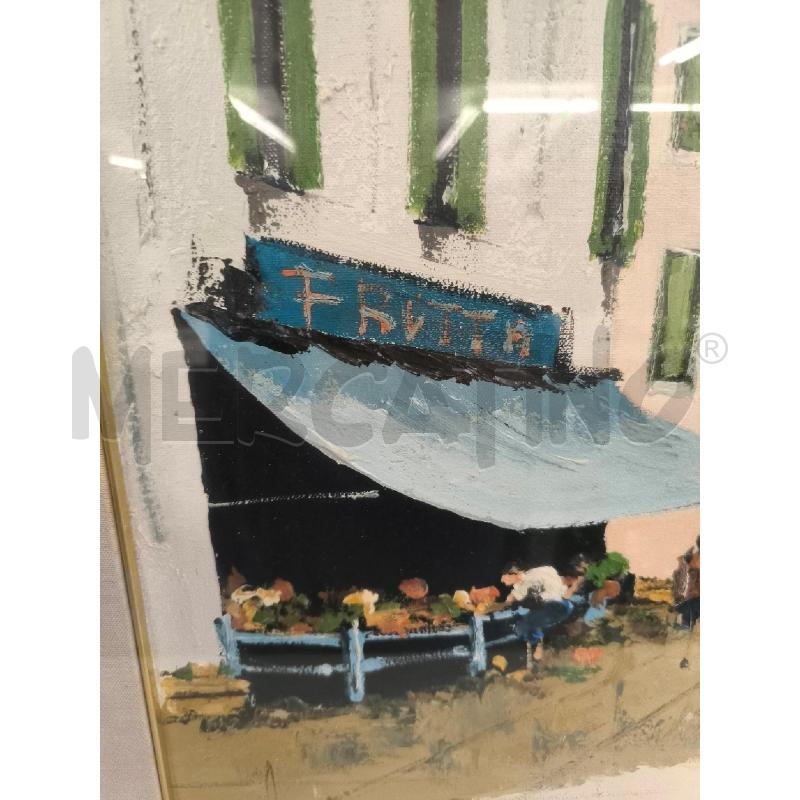 QUADRO VISTA RIO DI VENEZIA NEGOZIO FRUTTA | Mercatino dell'Usato Mestre 5