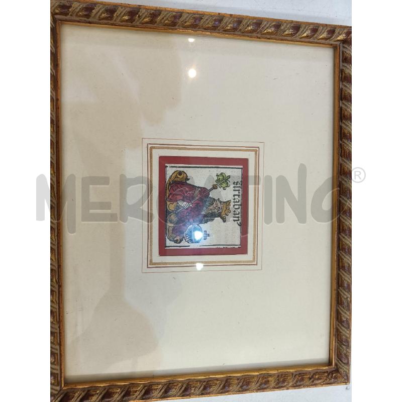 QUADRO XILOGRAFIA 1493 NORIMBERGA | Mercatino dell'Usato Mestre 1
