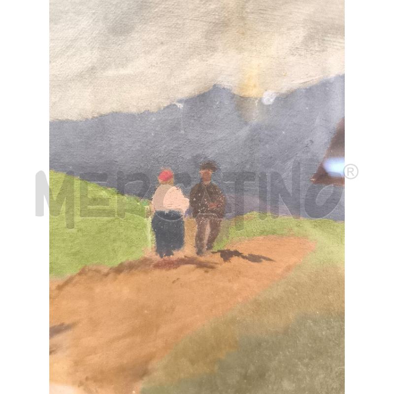 QUADRO ZERBONI CASA DUE FIGURE | Mercatino dell'Usato Mestre 3