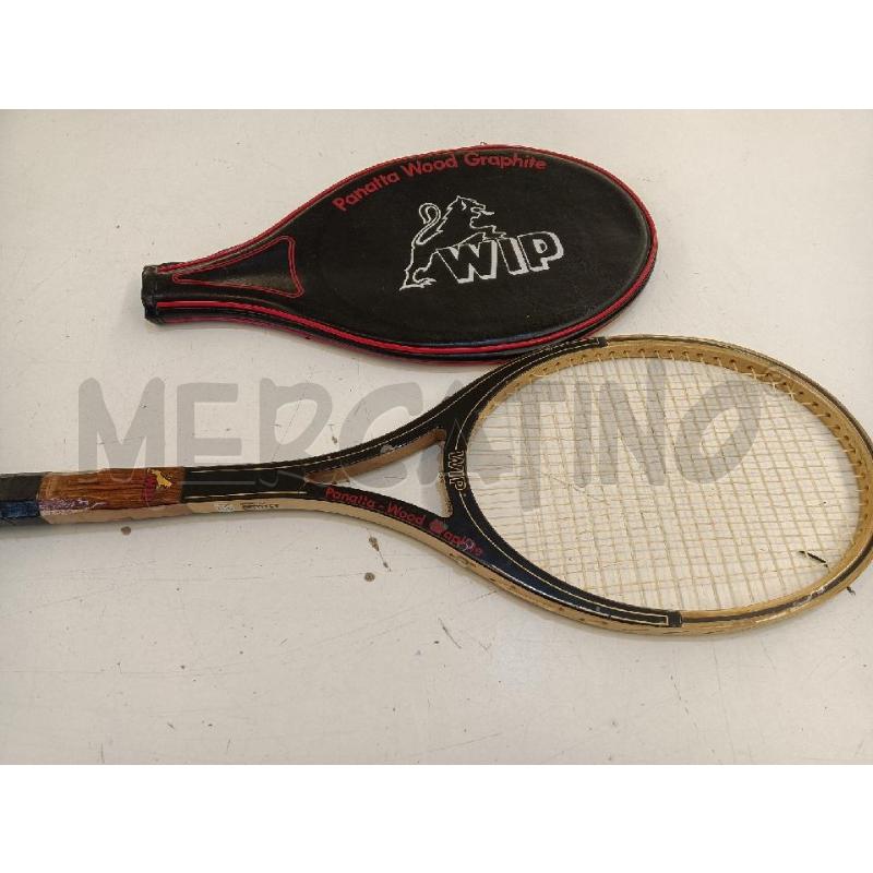 RACCHETTA TENNIS PANATTA WOOD GRAPHITE | Mercatino dell'Usato Mestre 1