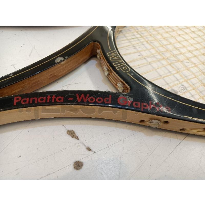 RACCHETTA TENNIS PANATTA WOOD GRAPHITE | Mercatino dell'Usato Mestre 2