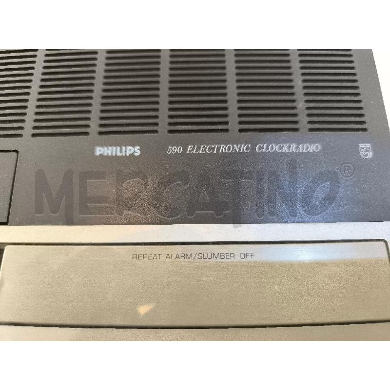 RADIOSVEGLIA PHILIPS 590 CLOCKRADIO | Mercatino dell'Usato Mestre 3
