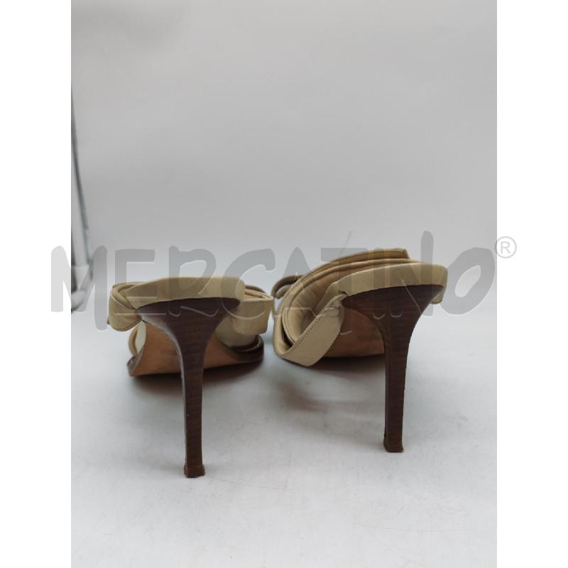 SANDALI DONNA ANN DEMEULEMEESTER BEIGE CON STRAPP | Mercatino dell'Usato Mestre 5