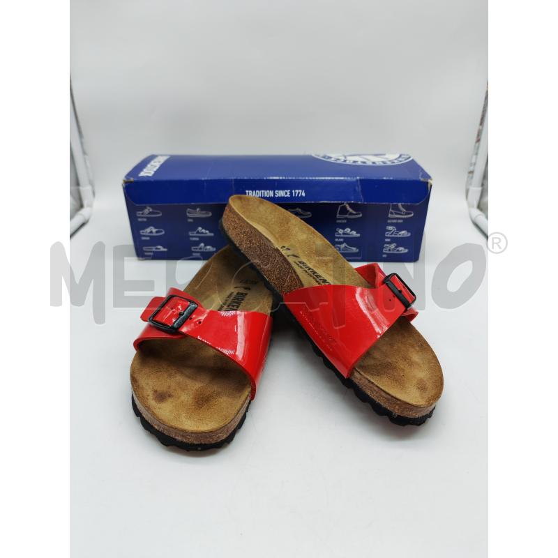 SANDALI DONNA BIRKENSTOCK FASCIA ROSSA | Mercatino dell'Usato Mestre 1