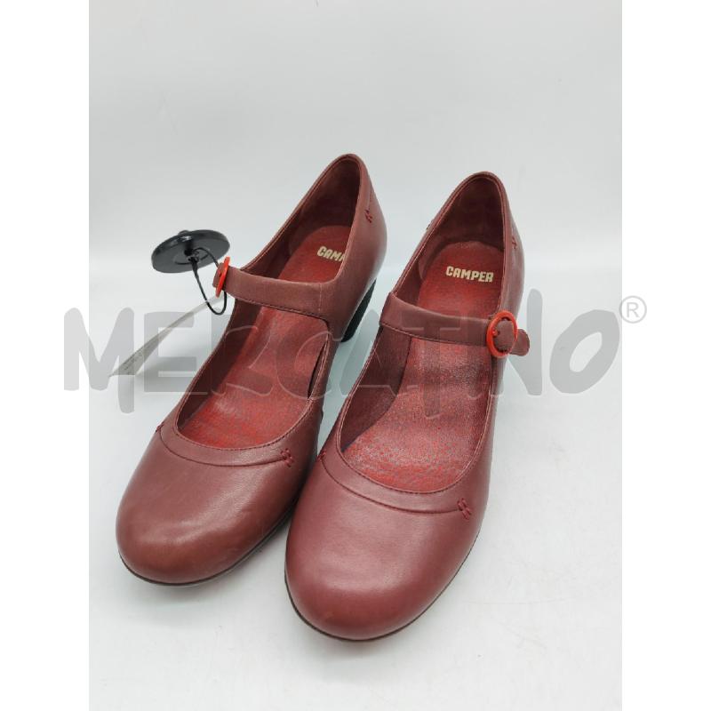 SANDALI DONNA CAMPER ROSSO SCURO | Mercatino dell'Usato Mestre 2