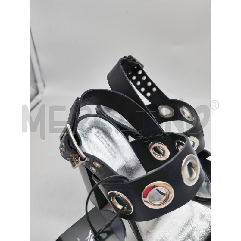SANDALI DONNA DIESEL NERI ARGENTO BORCHIE | Mercatino dell'Usato Mestre 5