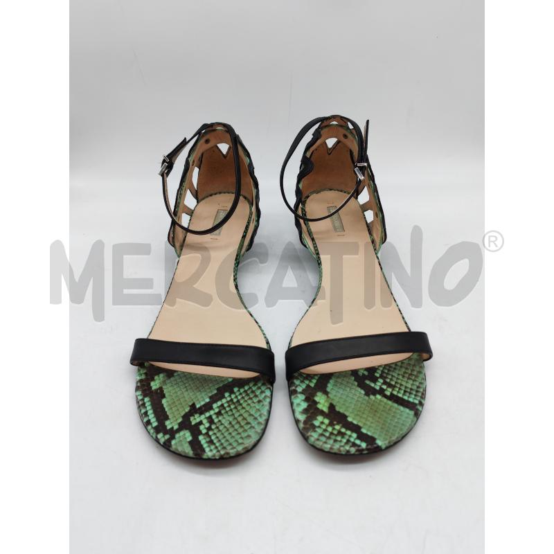 SANDALI DONNA GIORGIO ARMANI PITONE VERDE | Mercatino dell'Usato Mestre 2