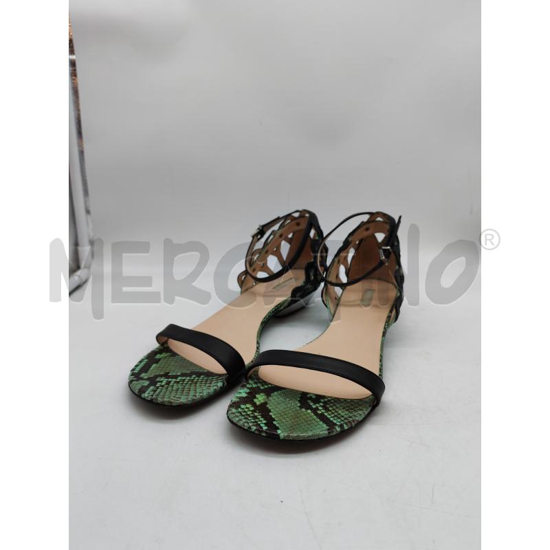 SANDALI DONNA GIORGIO ARMANI PITONE VERDE | Mercatino dell'Usato Mestre 3