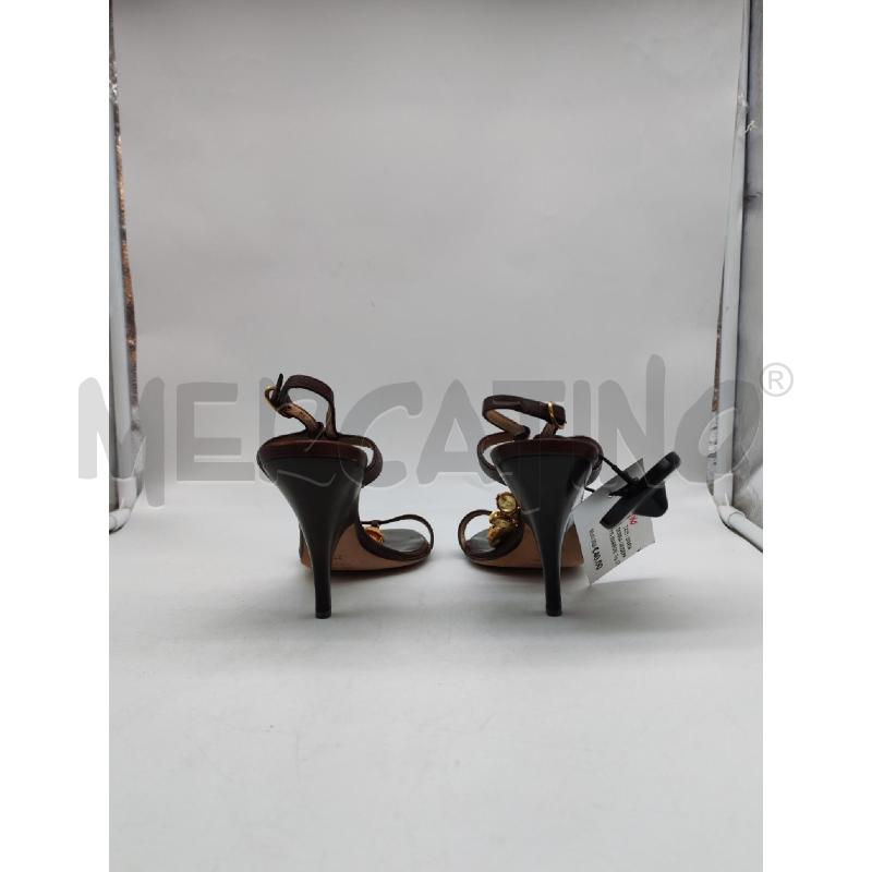 SANDALI DONNA GIUSEPPE ZANOTTI MARRONI | Mercatino dell'Usato Mestre 3