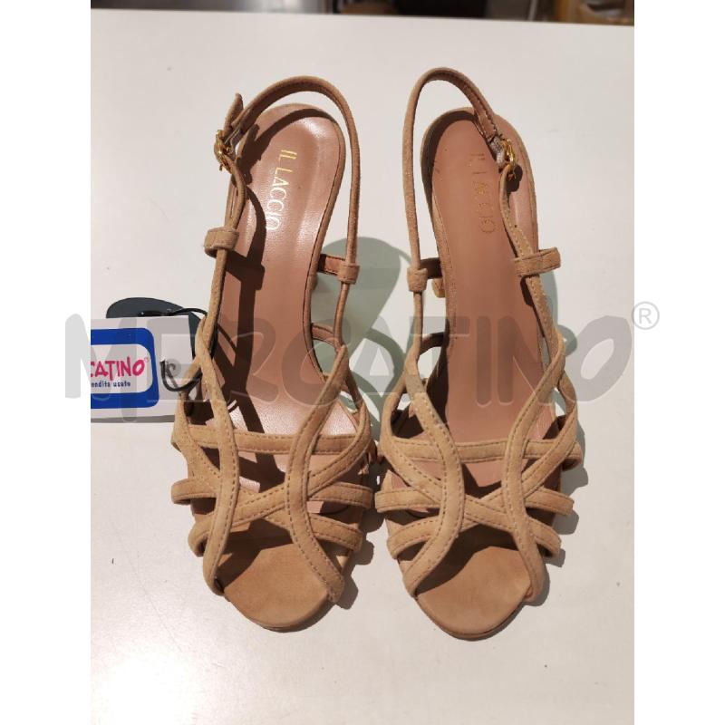 SANDALI DONNA IL LACCIO BEIGE | Mercatino dell'Usato Mestre 1