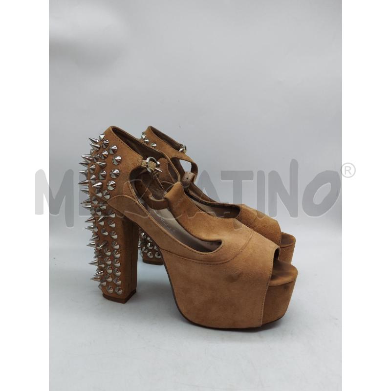 SANDALI DONNA JEFFREY CAMPBELL BEIGE CON BORCHIE | Mercatino dell'Usato Mestre 3