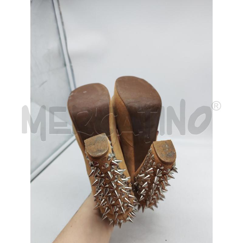 SANDALI DONNA JEFFREY CAMPBELL BEIGE CON BORCHIE | Mercatino dell'Usato Mestre 5