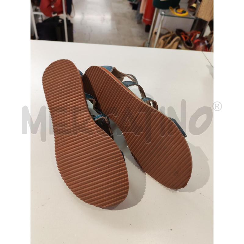 SANDALI DONNA LAURA VITA AZZURRI FUCSIA VERDI | Mercatino dell'Usato Mestre 5