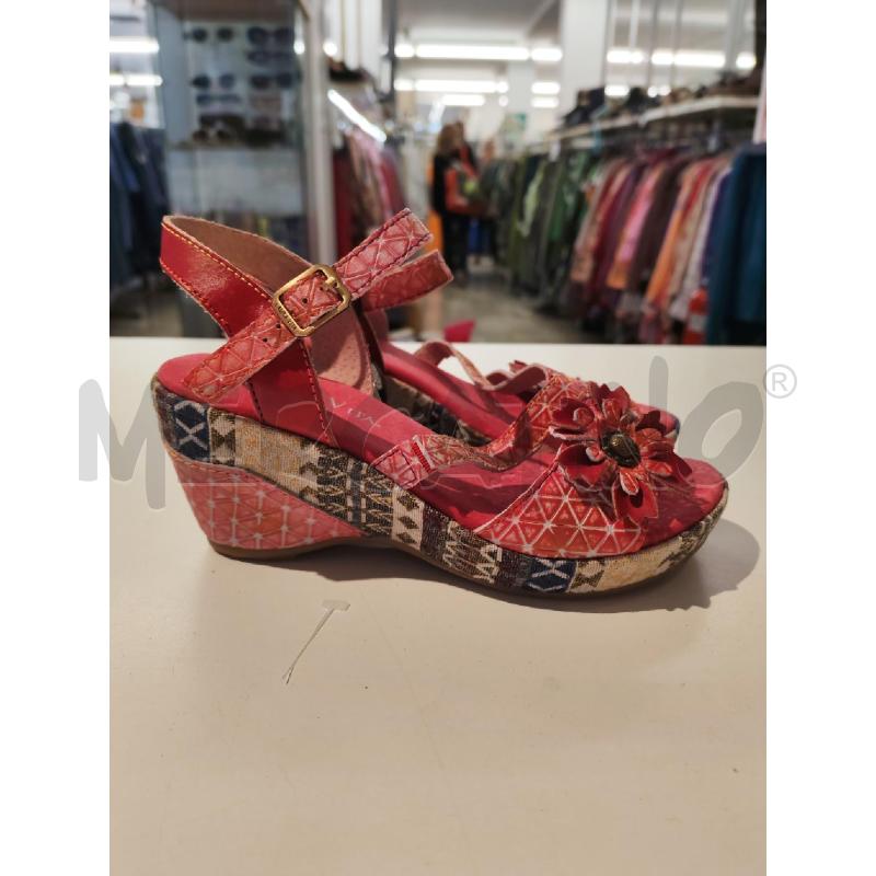 SANDALI DONNA LAURA VITA ROSSI | Mercatino dell'Usato Mestre 4