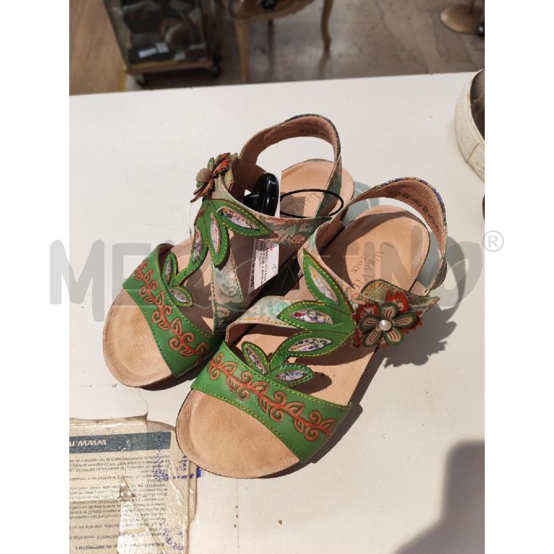 SANDALI DONNA LAURA VITA VERDI | Mercatino dell'Usato Mestre 3