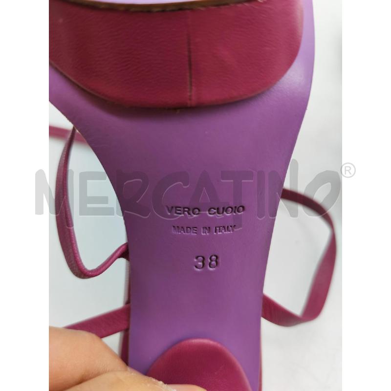 SANDALI DONNA LIVIANA CONTI VIOLA  | Mercatino dell'Usato Mestre 5
