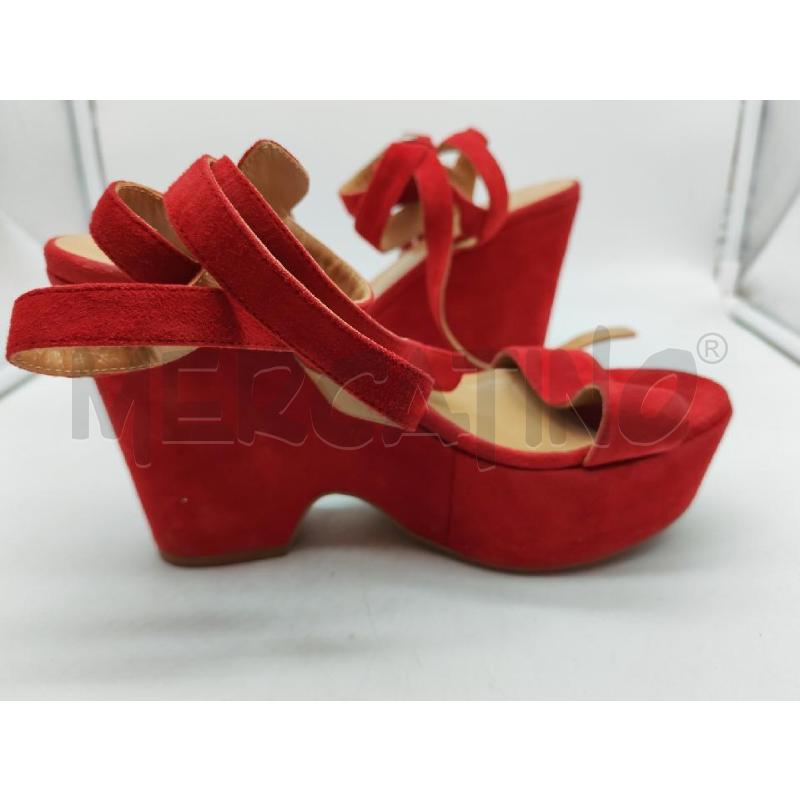 SANDALI DONNA TWINSET ROSSO  | Mercatino dell'Usato Mestre 5