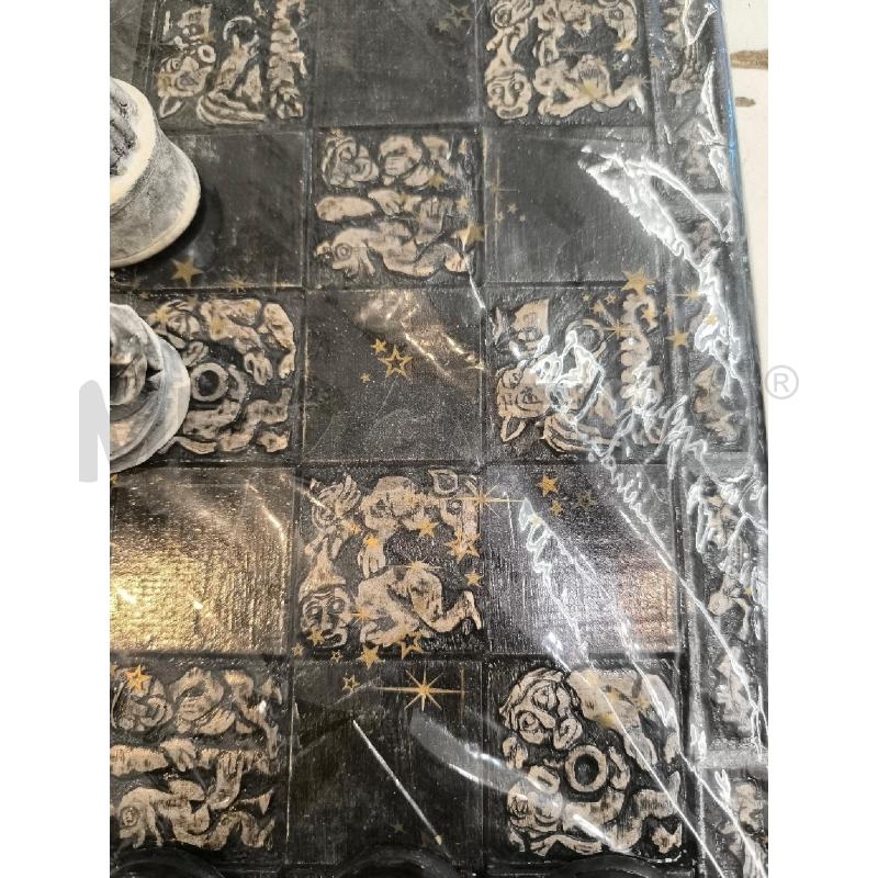 SCACCHIERA PEDINE IN PIETRA | Mercatino dell'Usato Mestre 4