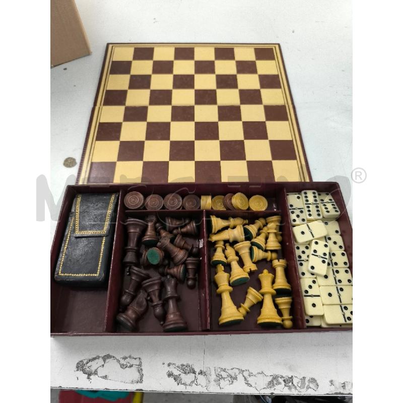 SCACCHI E DAMA DAL NEGRO | Mercatino dell'Usato Mestre 1