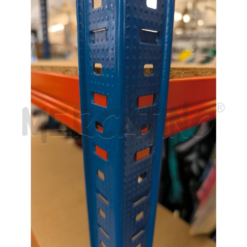 SCAFFALATURA FERRO ARANCIONE BLU | Mercatino dell'Usato Mestre 2