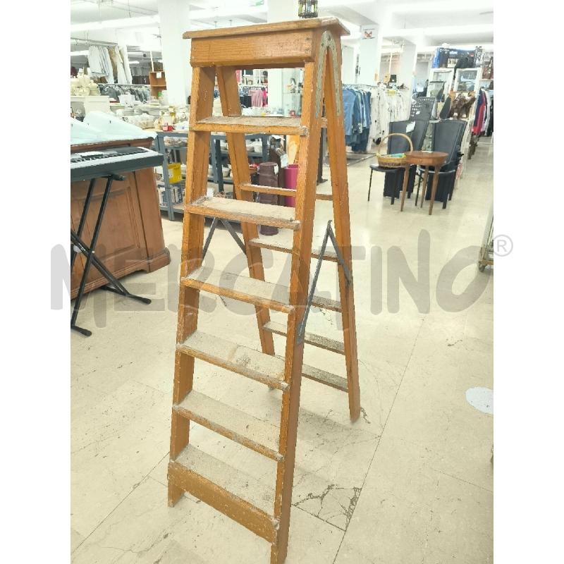 SCALA 6 GRADINI LEGNO | Mercatino dell'Usato Mestre 1
