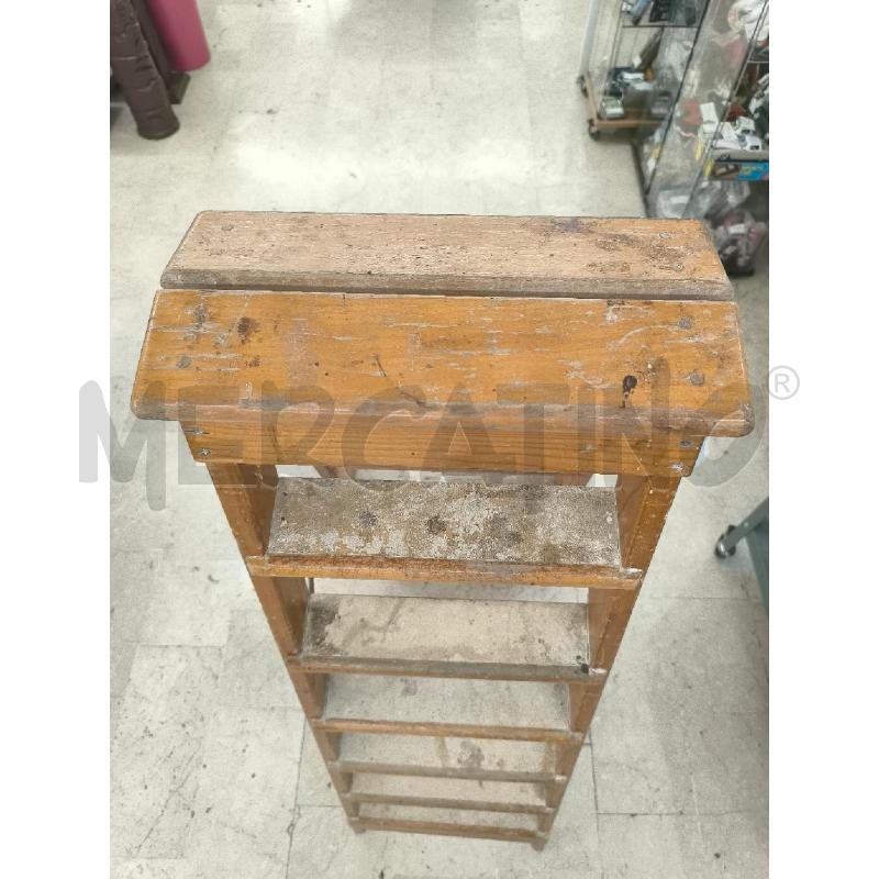 SCALA 6 GRADINI LEGNO | Mercatino dell'Usato Mestre 2