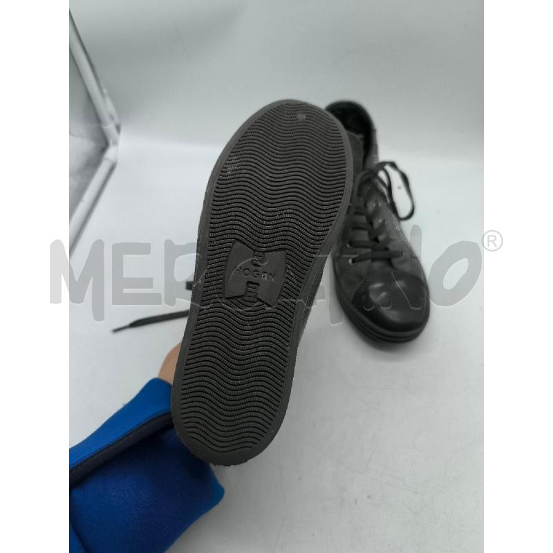 SCARPE BAMBIAN HOGAN ALTE GRIGIO BRILLANTINI  | Mercatino dell'Usato Mestre 5