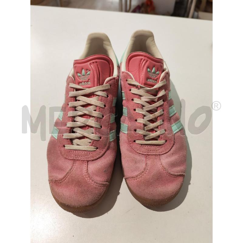SCARPE DONNA ADIDAS GAZELLE ROSA AZZURRE | Mercatino dell'Usato Mestre 1