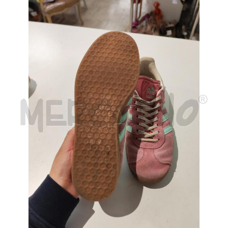 SCARPE DONNA ADIDAS GAZELLE ROSA AZZURRE | Mercatino dell'Usato Mestre 2
