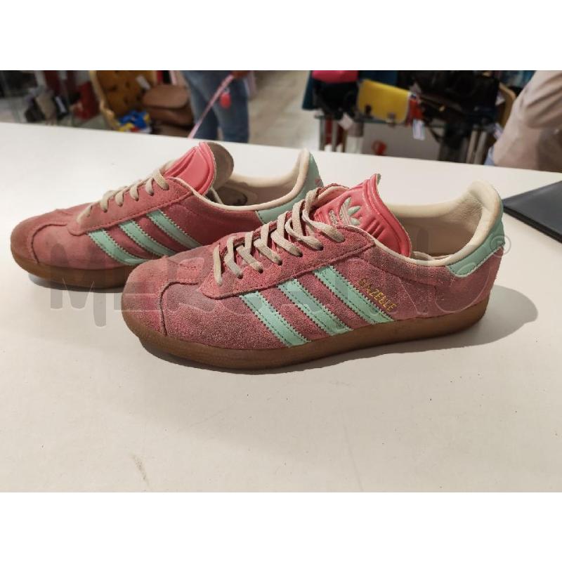 SCARPE DONNA ADIDAS GAZELLE ROSA AZZURRE | Mercatino dell'Usato Mestre 3
