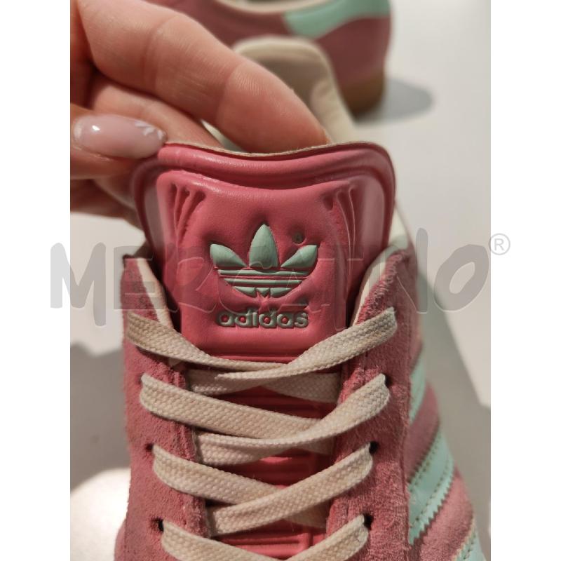 SCARPE DONNA ADIDAS GAZELLE ROSA AZZURRE | Mercatino dell'Usato Mestre 4