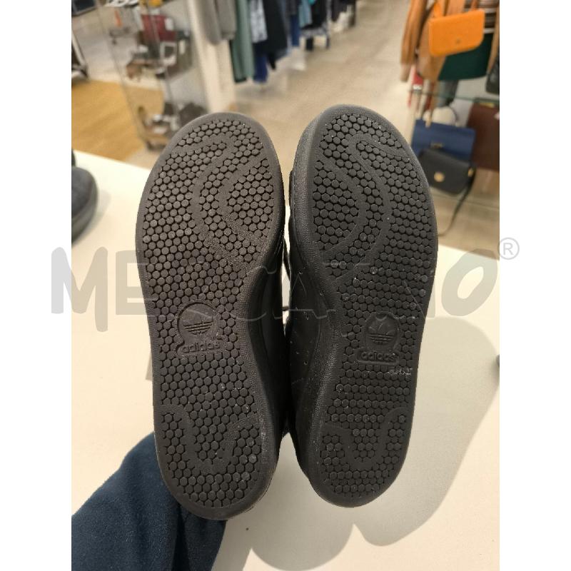 SCARPE DONNA ADIDAS STAN SMITH NERE  | Mercatino dell'Usato Mestre 4