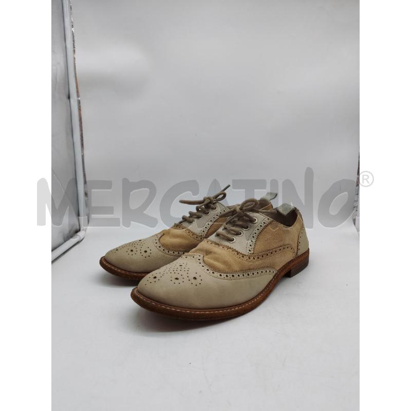 SCARPE DONNA BELSTAFF BEIGE BASSE SCAMOSCIATE TRAFORATO | Mercatino dell'Usato Mestre 1