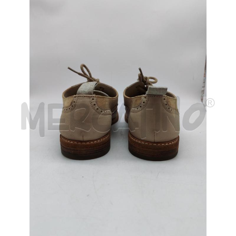SCARPE DONNA BELSTAFF BEIGE BASSE SCAMOSCIATE TRAFORATO | Mercatino dell'Usato Mestre 3