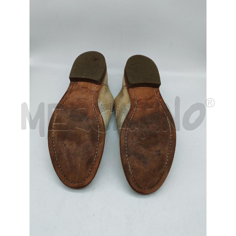 SCARPE DONNA BELSTAFF BEIGE BASSE SCAMOSCIATE TRAFORATO | Mercatino dell'Usato Mestre 5