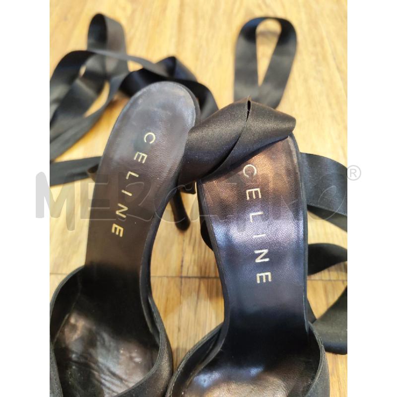 SCARPE DONNA CELINE NERE CON NASTRO LUCIDO | Mercatino dell'Usato Mestre 5