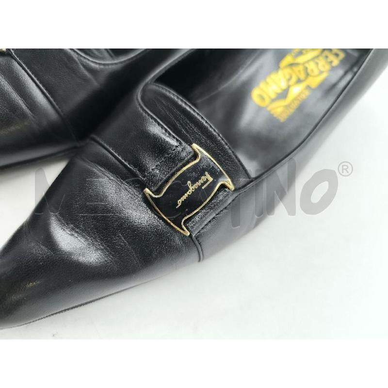 SCARPE DONNA DECOLTE' FERRAGAMO NERE | Mercatino dell'Usato Mestre 4